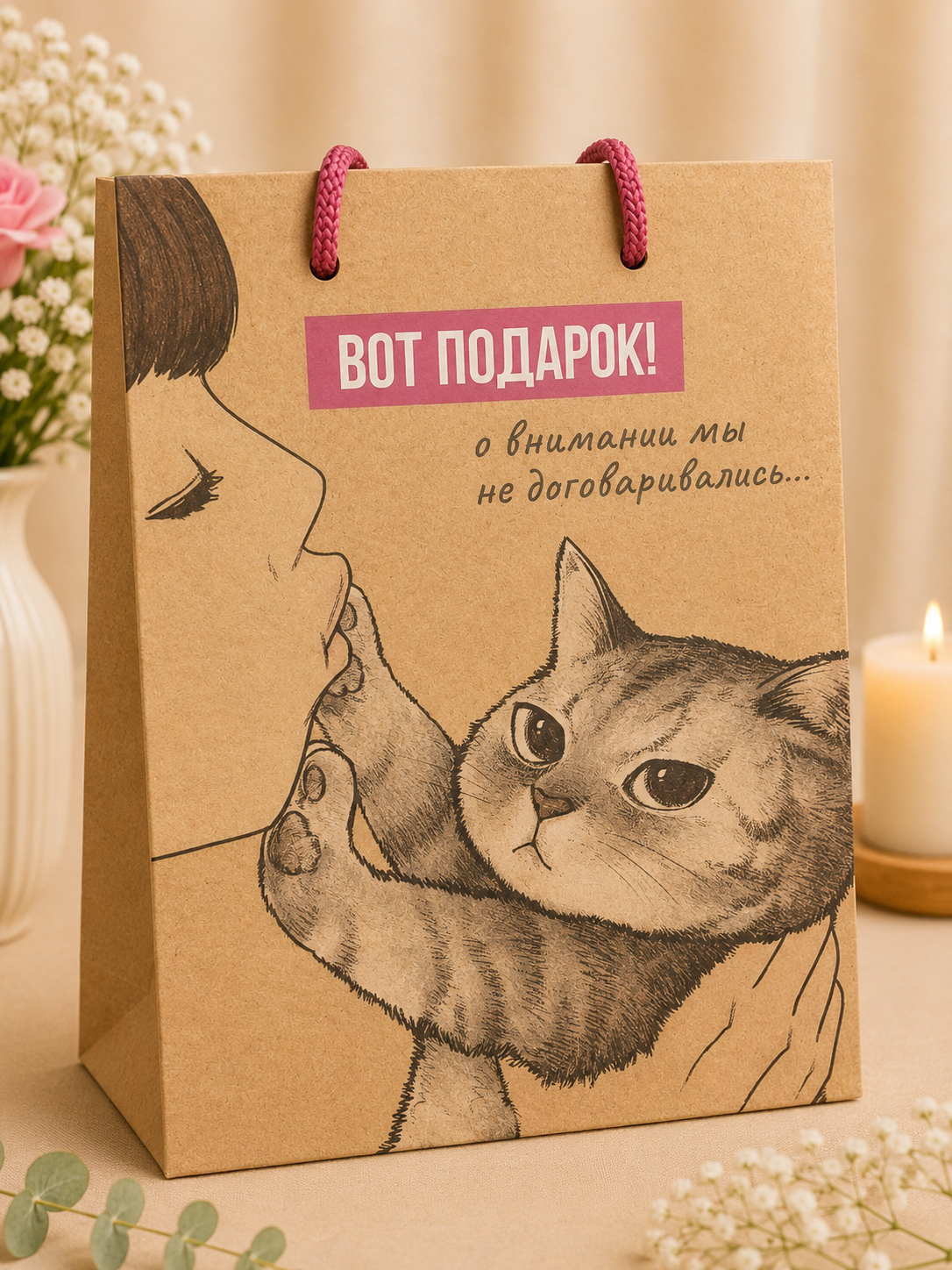 Пакет подарочный